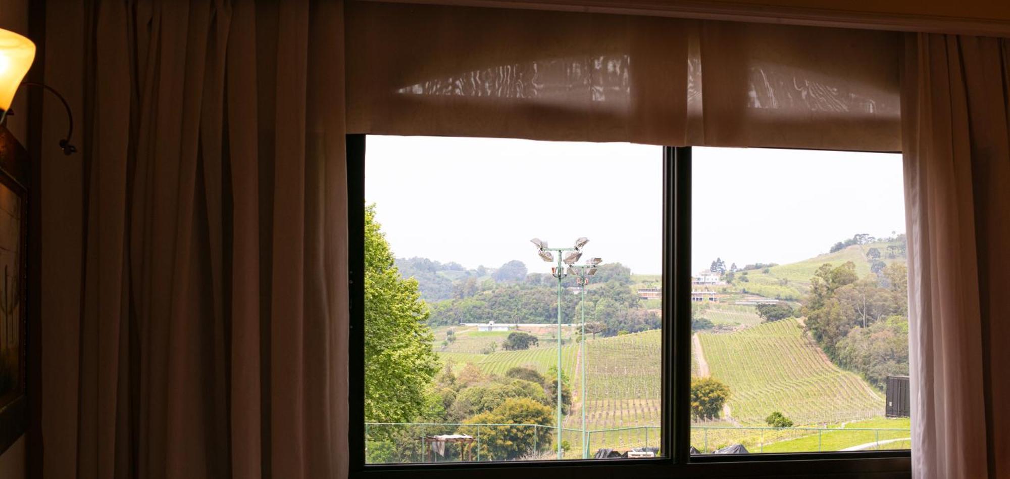 Spa Do Vinho Condominio Vitivinicola Bento Goncalves Ngoại thất bức ảnh A view of the Hunter Valley from a Hunter Valley wine cellar door